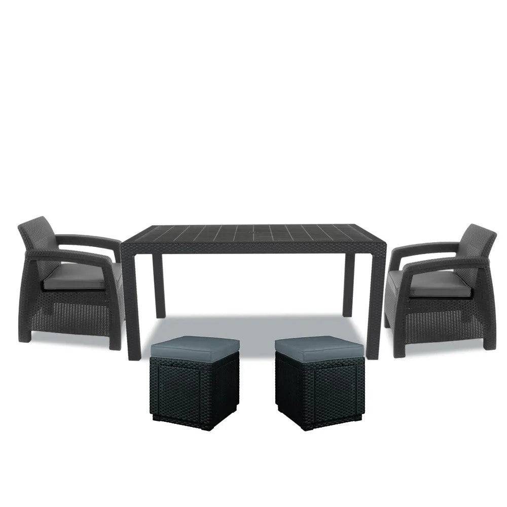 Súprava záhradného nábytku Corfu duo cube Sekundárny obrázok