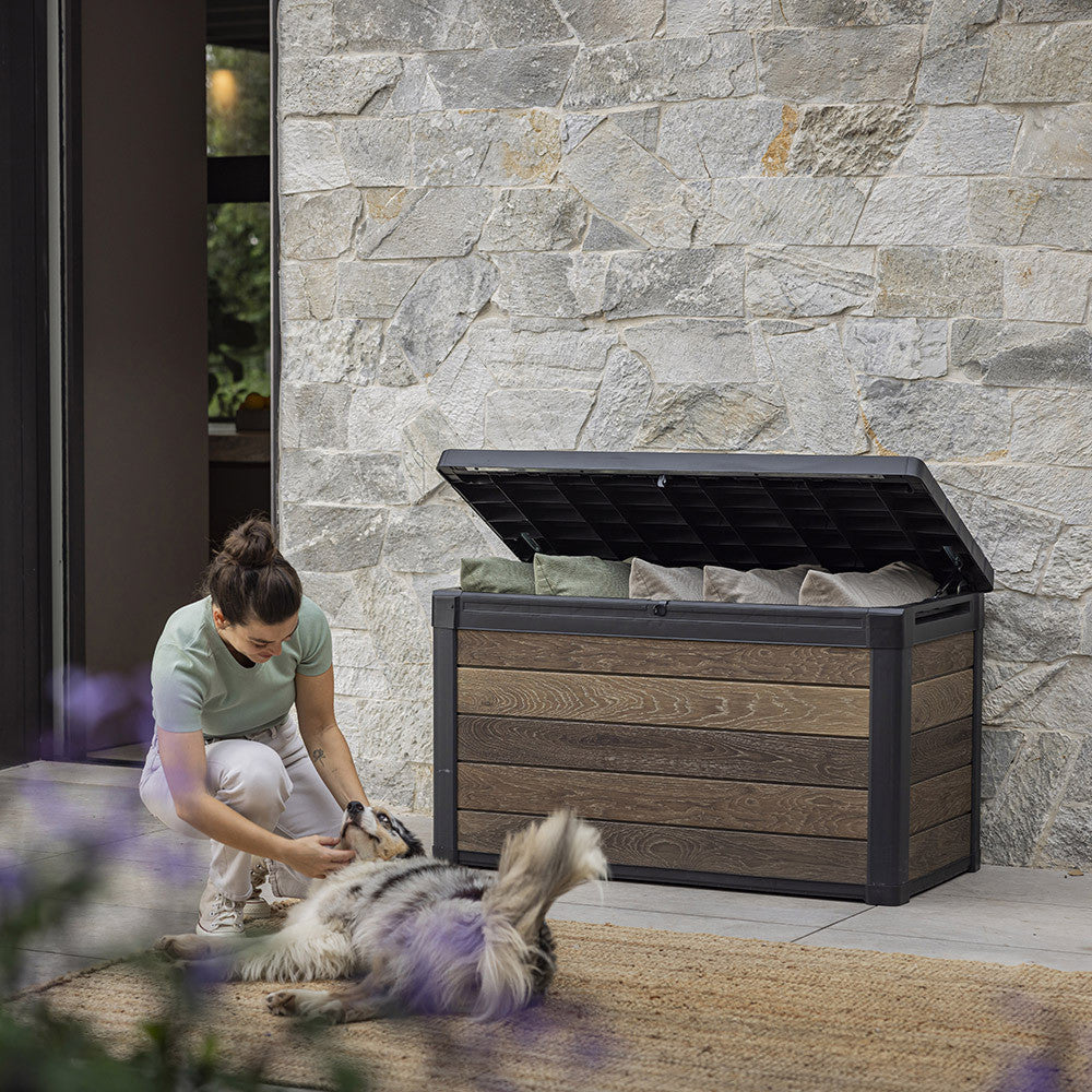 Decocoat plastový záhradný box 380 l Sekundárny obrázok