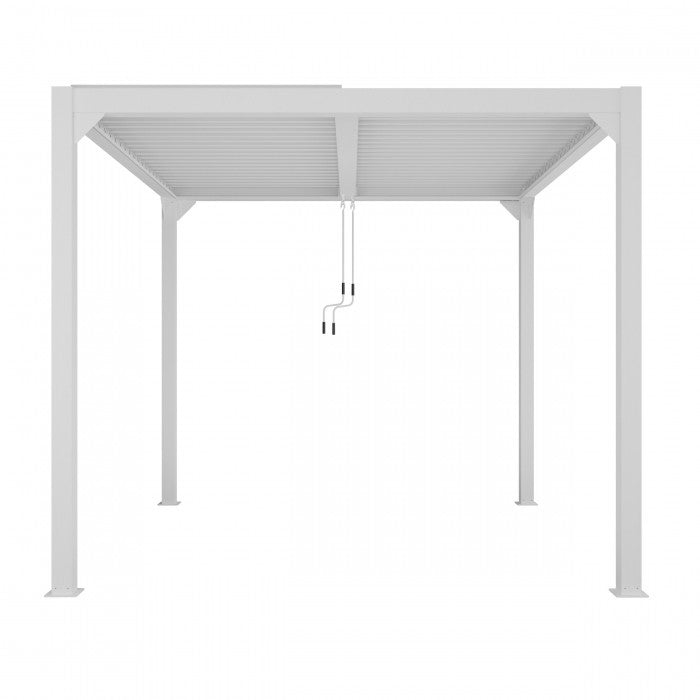 Pergola LUXE 4 x 4 m s bielym LED osvetlením Sekundárny obrázok