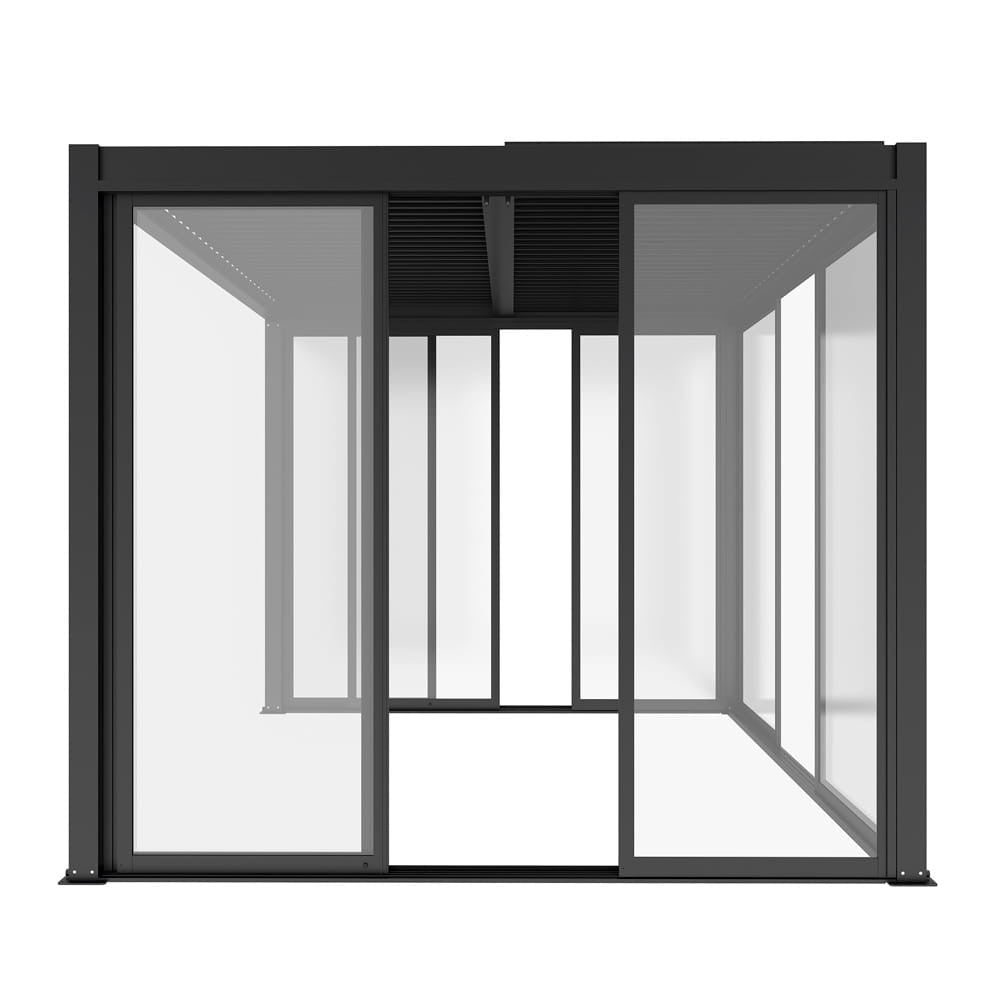Pergola üveg tolóajtó elölnézete - Homelux, 5905610251550