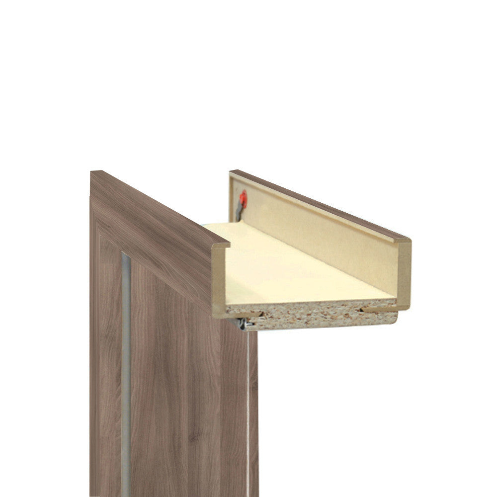 Dekor tok CPL grafit tölgy 90/210 14–16 balos króm pánttal - Homelux, ATCPLGT9014B