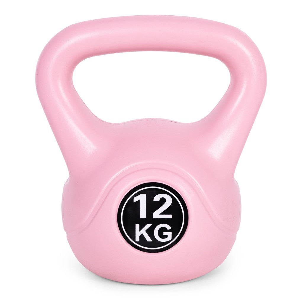 Kettlebell 12 kg ružový Sekundárny obrázok