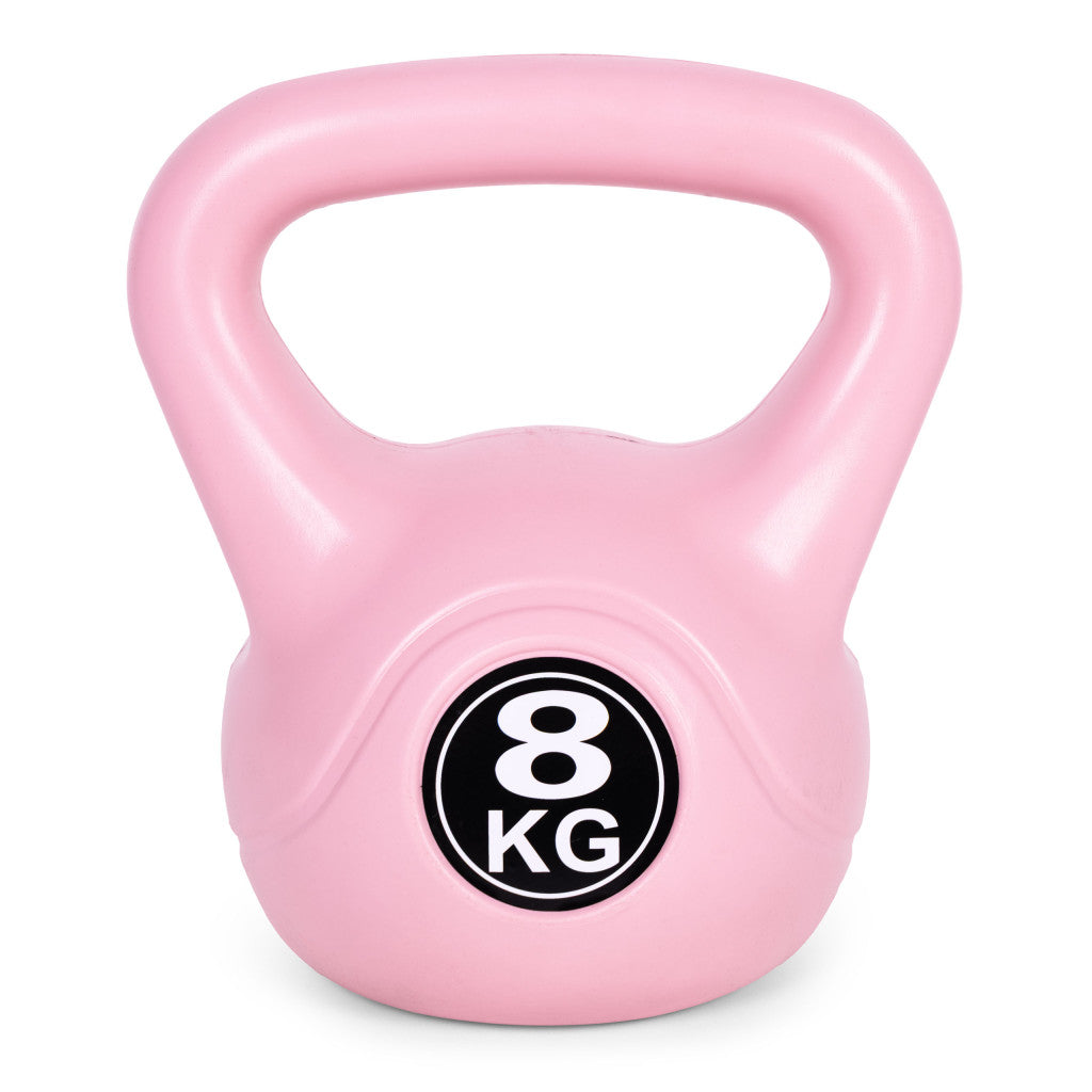Kettlebell 8 kg ružový Sekundárny obrázok