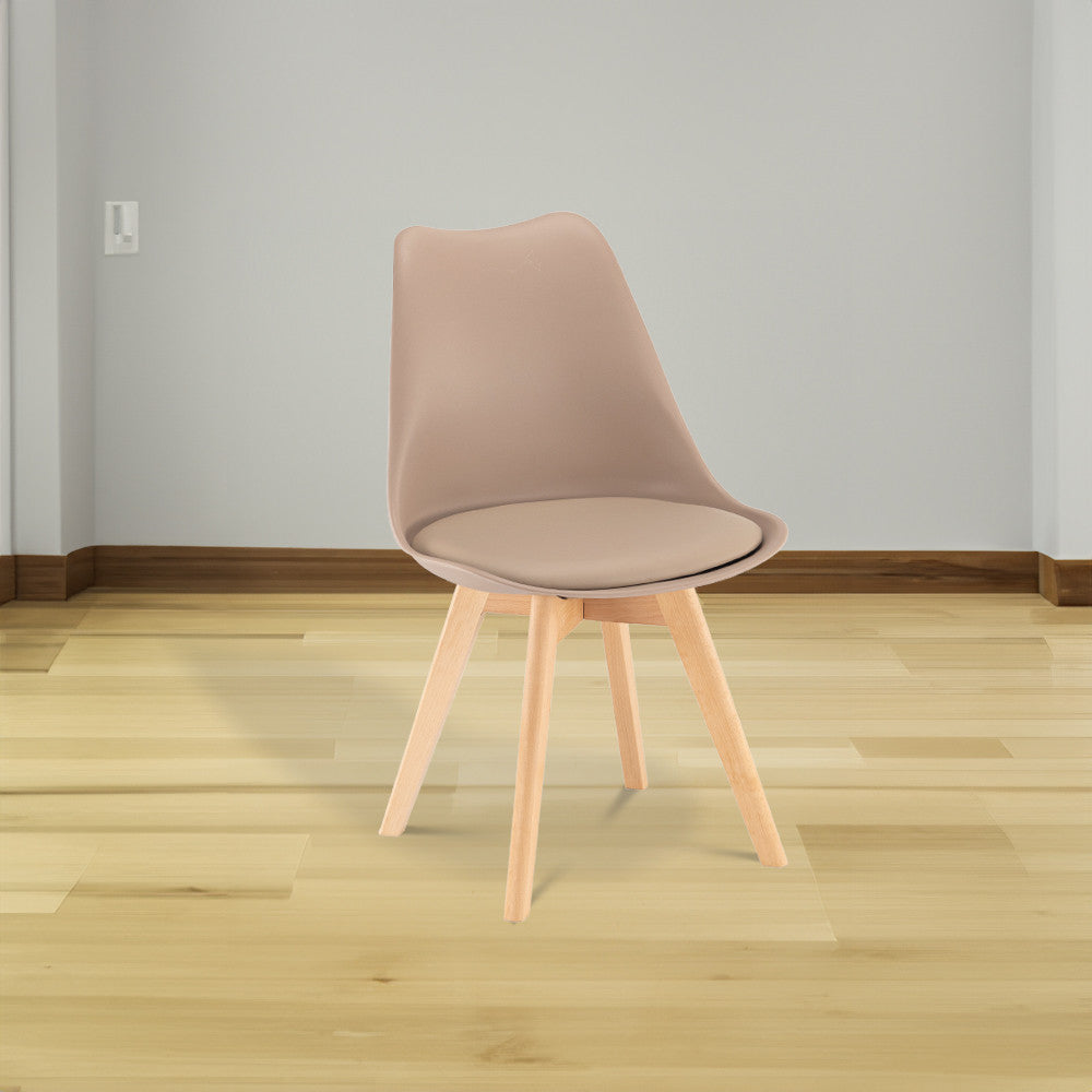 Jedálenská stolička Silla v béžovej farbe Sekundárny obrázok