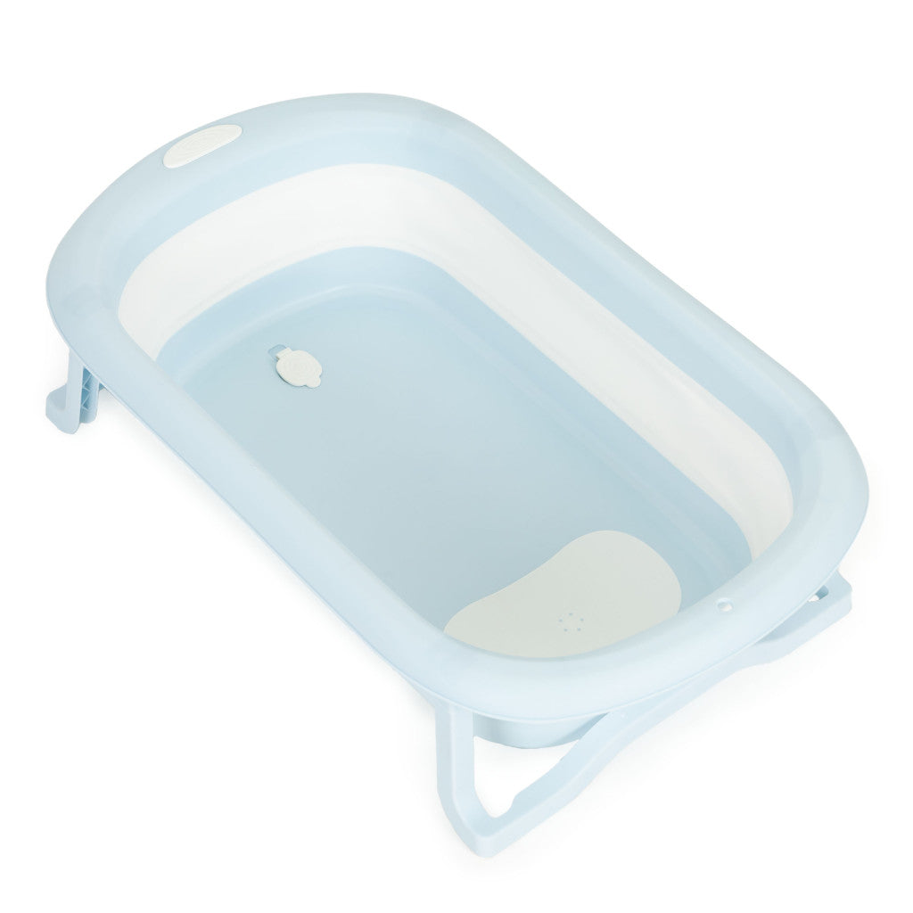 Skladacia cestovná detská vanička s odtokom, sivá Sekundárny obrázok