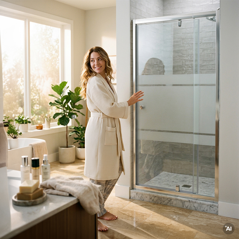 Nastaviteľné sprchové dvere Flexi-S 76-91x185 cm Sekundárny obrázok