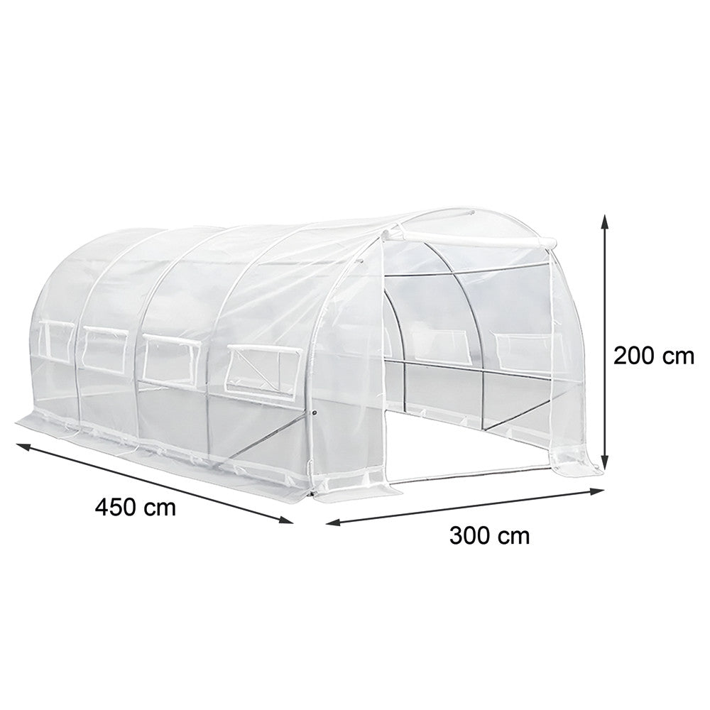 Melegház fólia méretábra 200 × 300 × 450 cm - Homelux, LMHF-432-TR