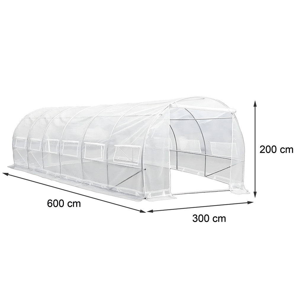Melegház fólia méretábra 200 × 300 × 600 cm - Homelux, LMHF-632-TR