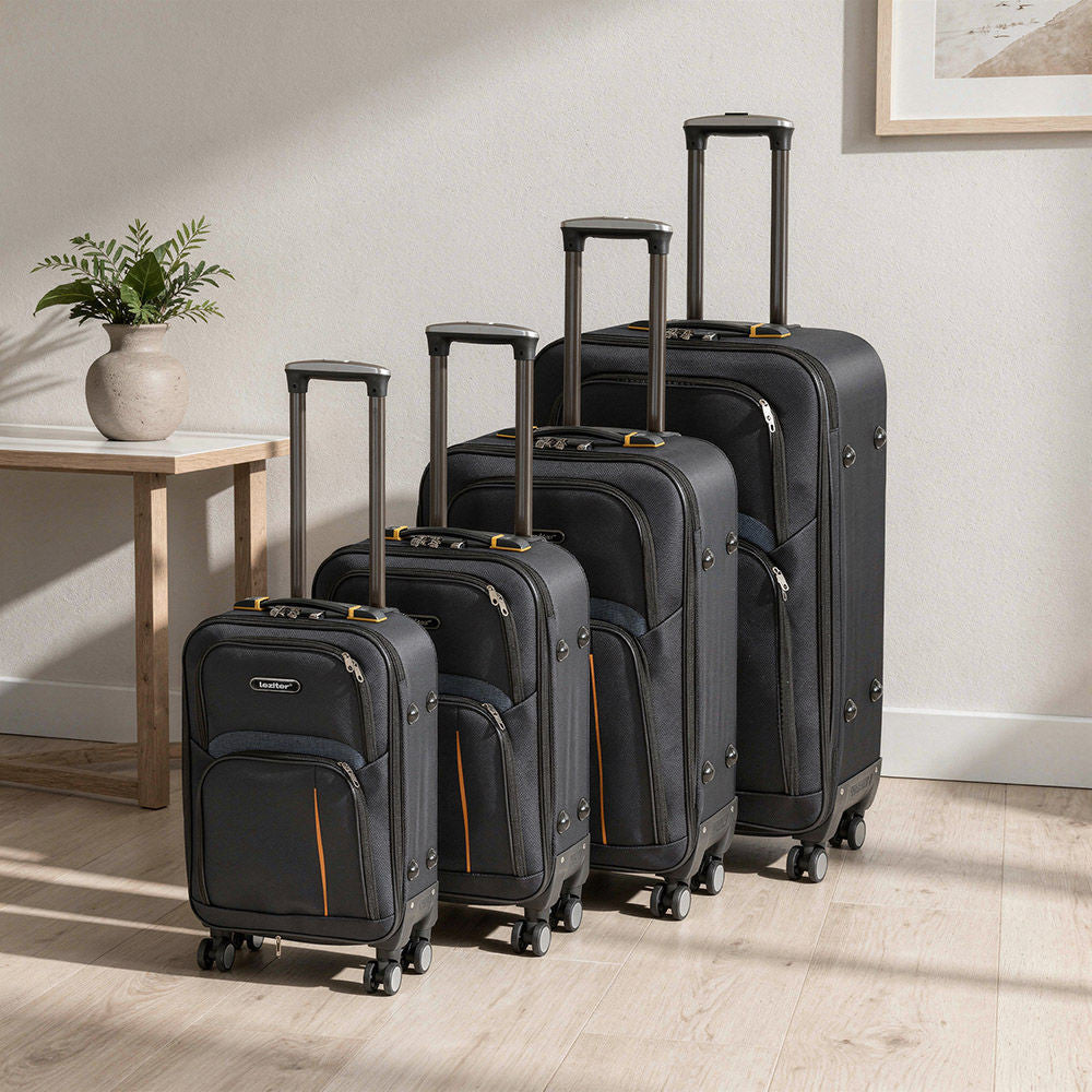 Sada kožených kufrov na kolieskach TraveLux Light XI Sekundárny obrázok