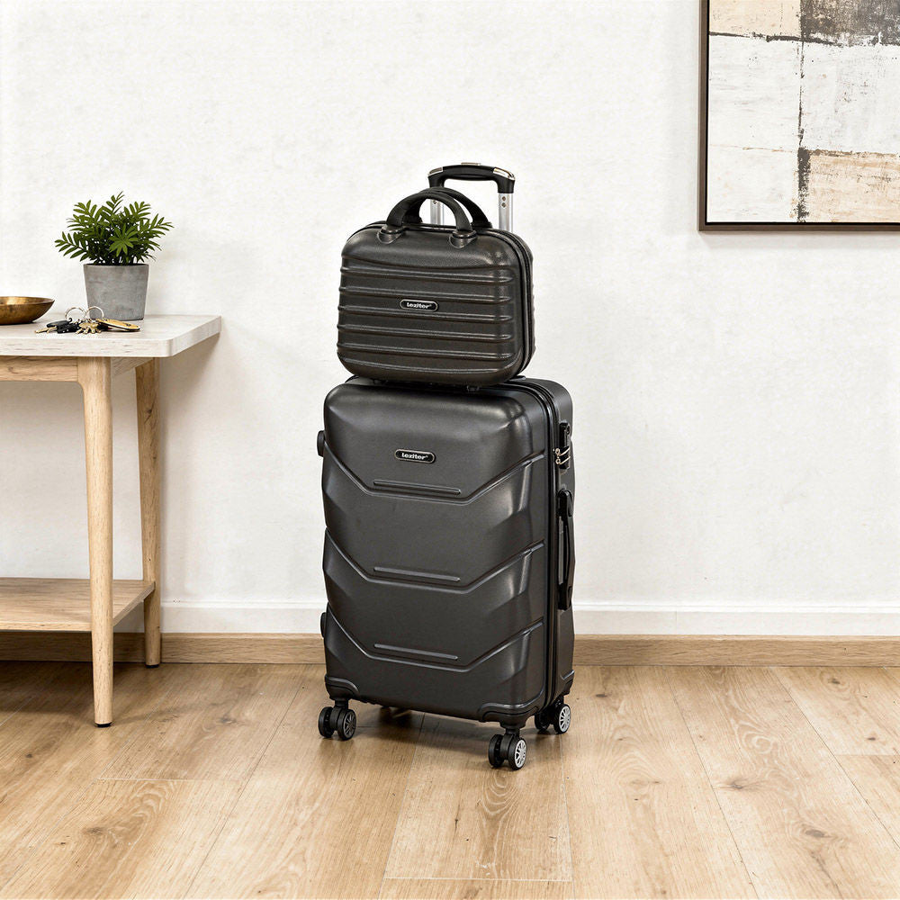 Sada kožených kufrov na kolieskach TraveLux Max III Sekundárny obrázok