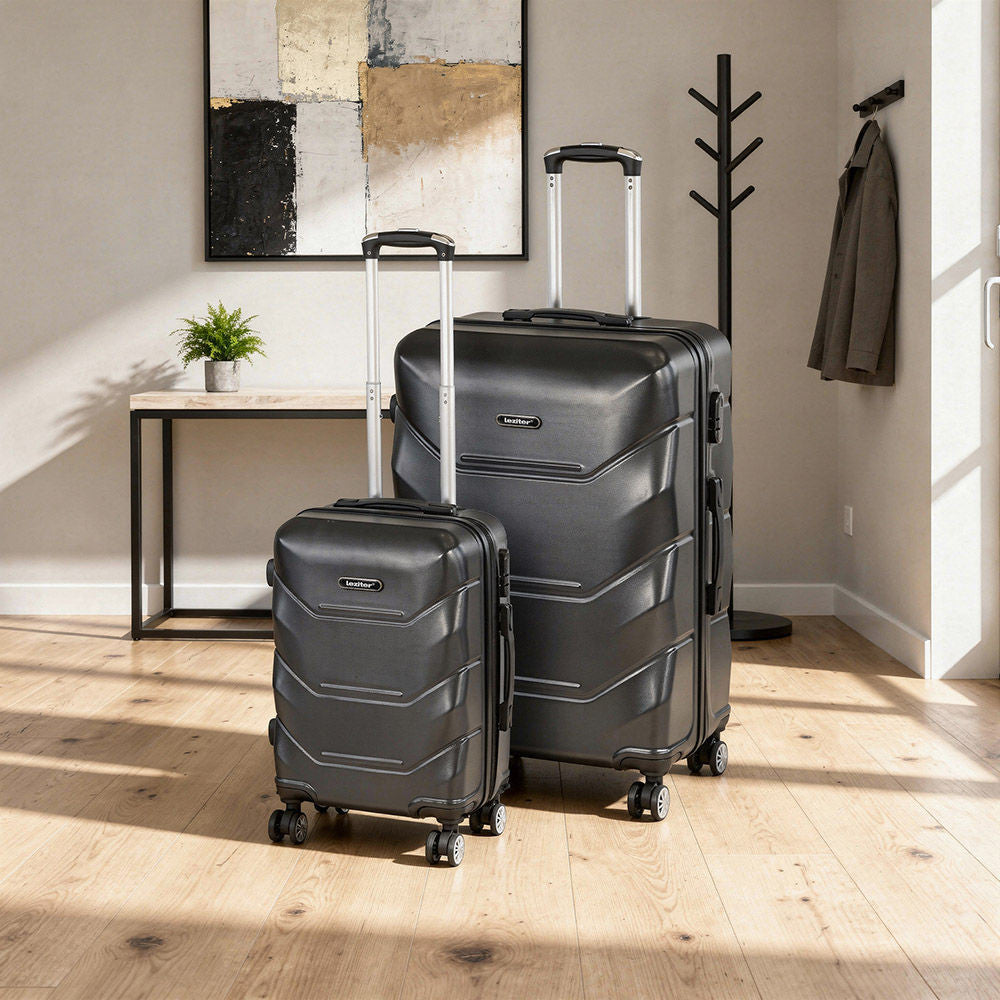 Sada kožených kufrov na kolieskach TraveLux Max VI Sekundárny obrázok