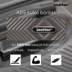 2 részes bőröndszett ABS külső borításának részlete - Homelux, LTRPBS-V-RG