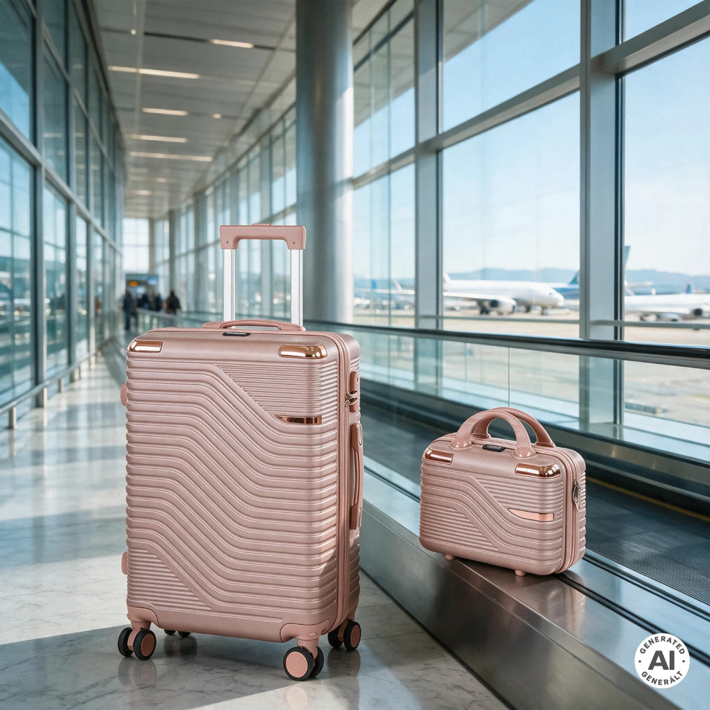 Sada kožených kufrov na kolieskach TraveLux Urban VII Sekundárny obrázok