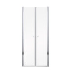 Outlet fürdőszoba, 80 × 195 cm-es kétszárnyú zuhanyajtó - Homelux, SC-2118-80